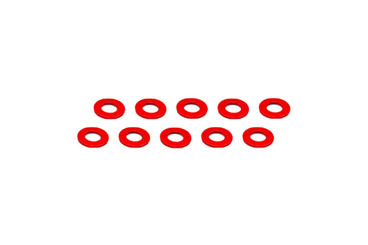 Aluminum Shim - Red (10 pcs)