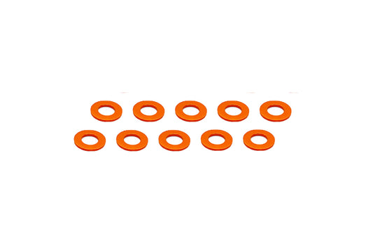 Aluminum Shim - Orange (10 pcs)