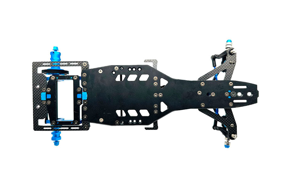 TRF 104 2.0mm Alu Lower Deck / Black