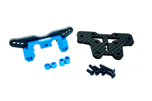 Rear Aluminum & Graphite Damper Mount FOR TAMIYA BT01