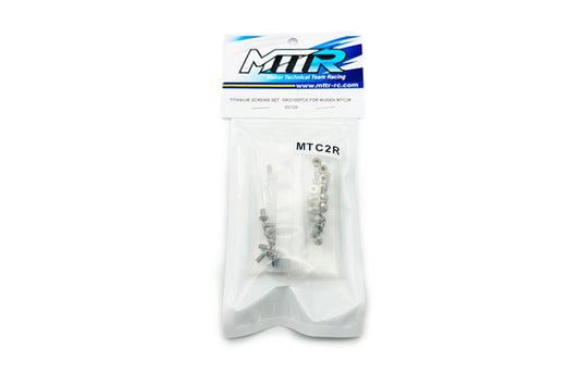 Titanium Screws set GR2/100pcs For MUGEN MTC2R