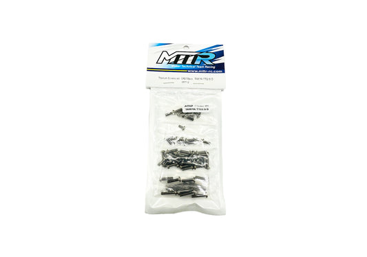 Titanium Screws set GR2/58pcs.TAMIYA TT02/S/D
