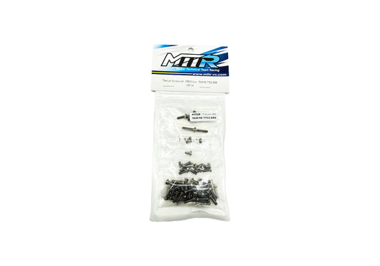 Titanium Screws set GR2/61pcs.TAMIYA TT02/SRX