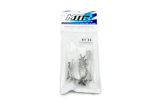 Titanium Screws set GR2/100pcs.For Xray X4 '23