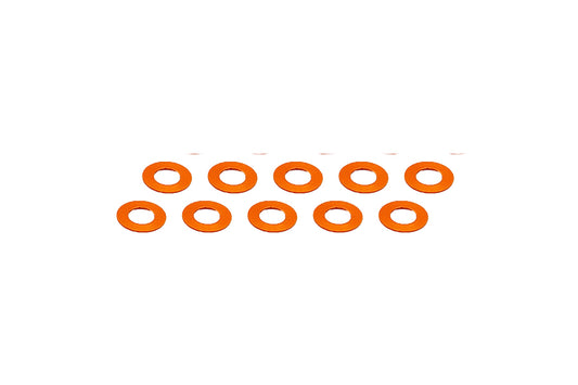 Aluminum Shim - Orange (10 pcs)