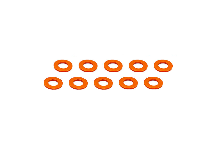 Aluminum Shim - Orange (10 pcs)
