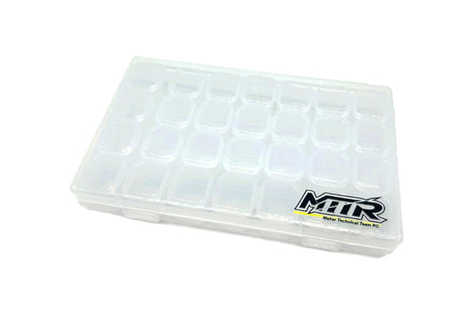 MTTR Racing Hardware Box Medium 18 x 11 x 2,6cm mit 28 Fachern