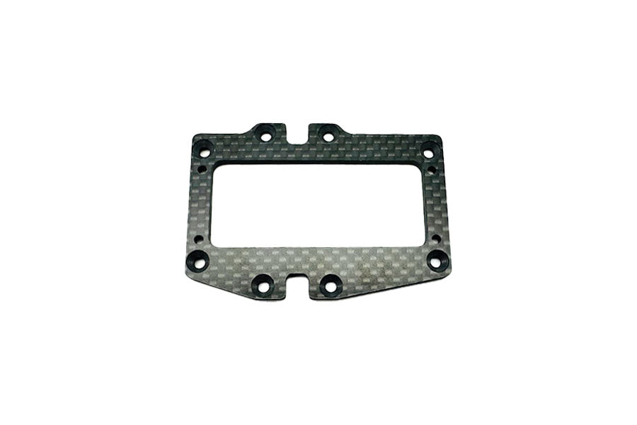 Carbon 2.5mm Motor Mount Plate For Tamiya TRF 104