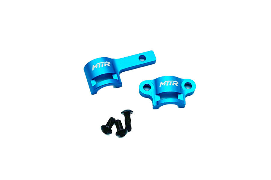 ALUMINUM Main Shaft Bearing Holder (Front & Rear) for Tamiya TT02