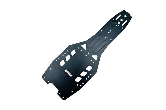 TRF 104 2.0mm Alu Lower Deck / Black