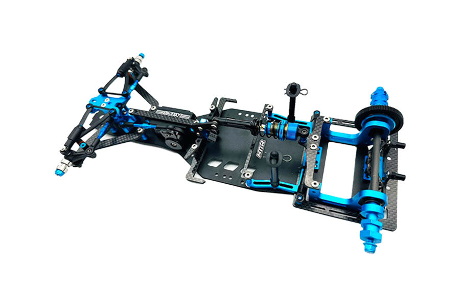 TRF 104 2.0mm Alu Lower Deck / Black