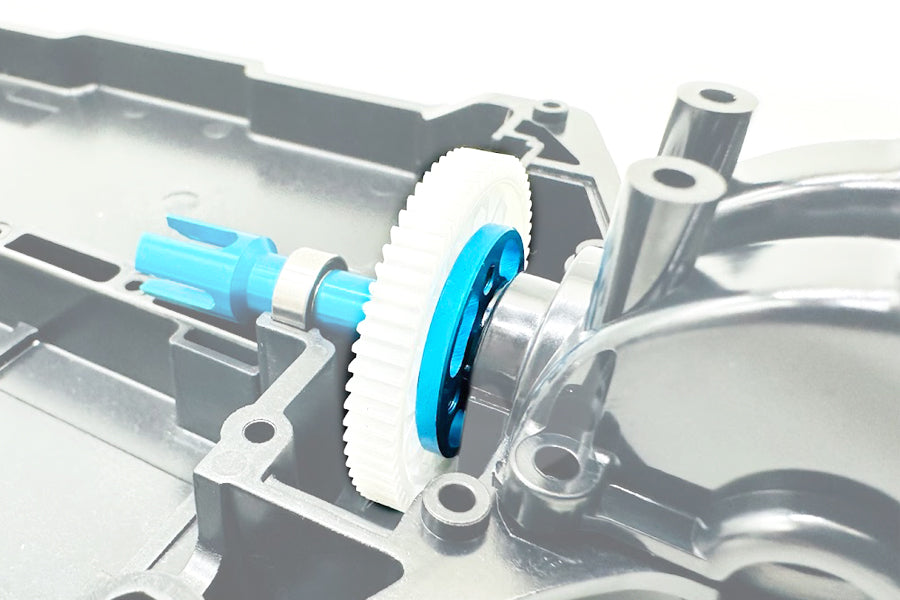 Aluminium Spur Gear Adaptor Set for Tamiya TT02