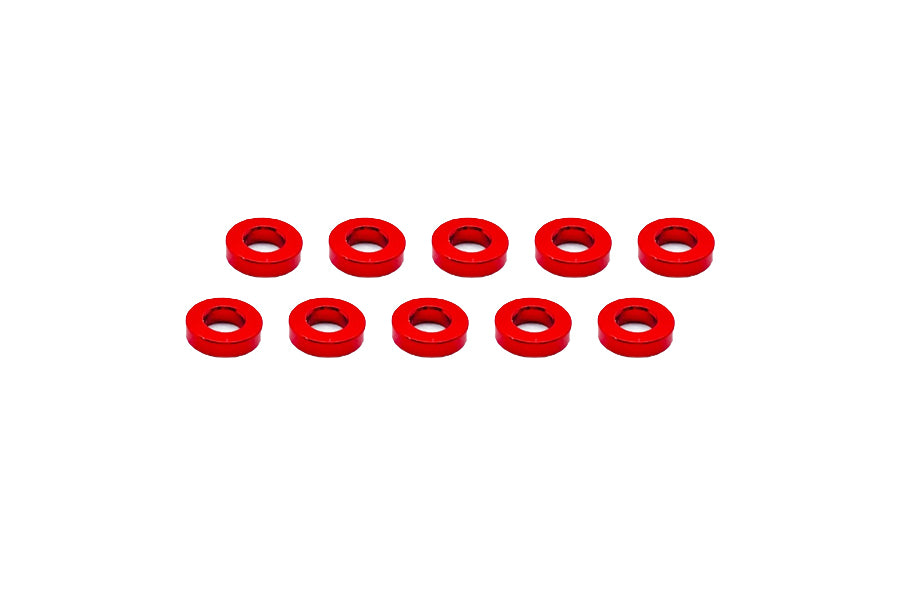 Aluminum Shim - Red (10 pcs)