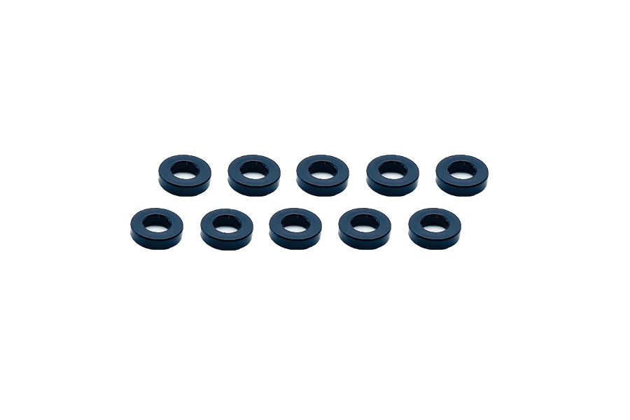 Aluminum Shim - Black (10 pcs)