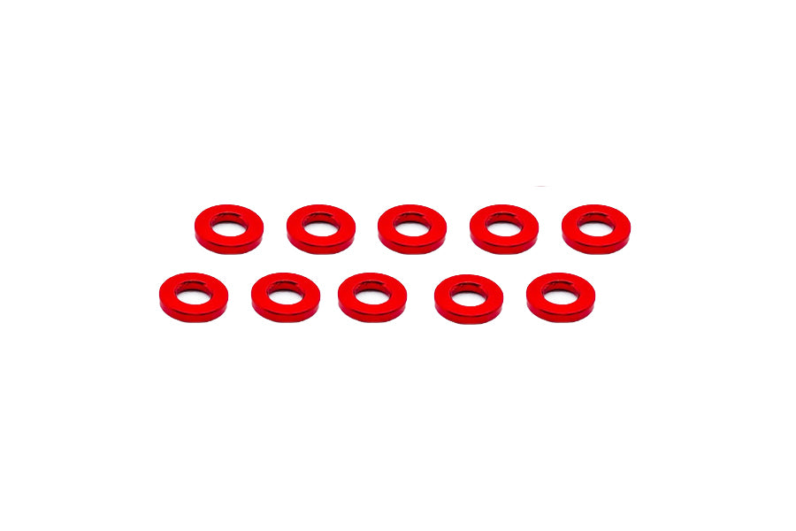 Aluminum Shim - Red (10 pcs)