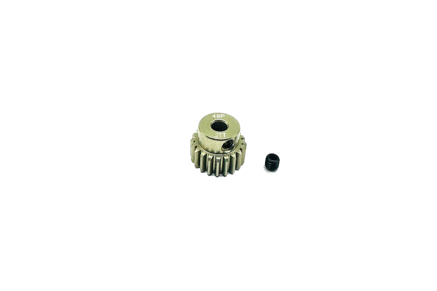 Aluminum 7075 - 48P Hard Coated Pinion Gear