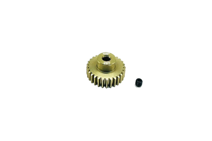 Aluminum 7075 - 48P Hard Coated Pinion Gear