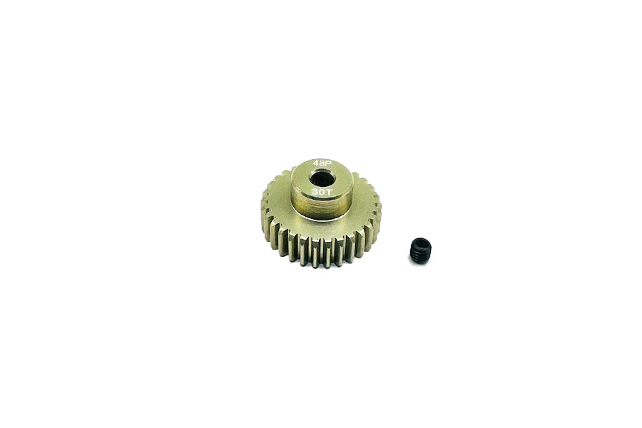 Aluminum 7075 - 48P Hard Coated Pinion Gear