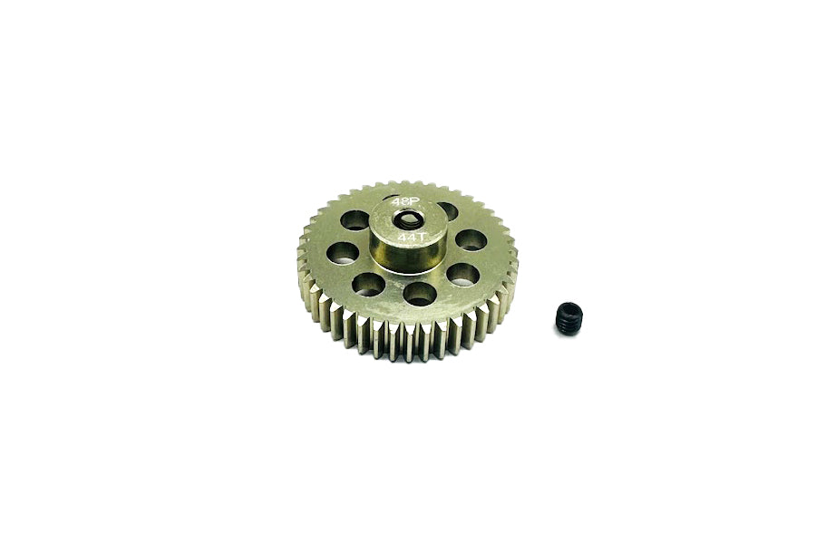 Aluminum 7075 - 48P Hard Coated Pinion Gear