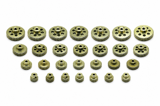 Aluminum 7075 - 48P Hard Coated Pinion Gear