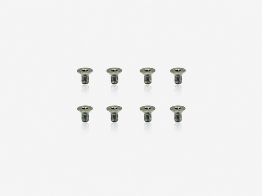 Titanium Flathead Hex Socket Screws 3x5mm (8pcs)