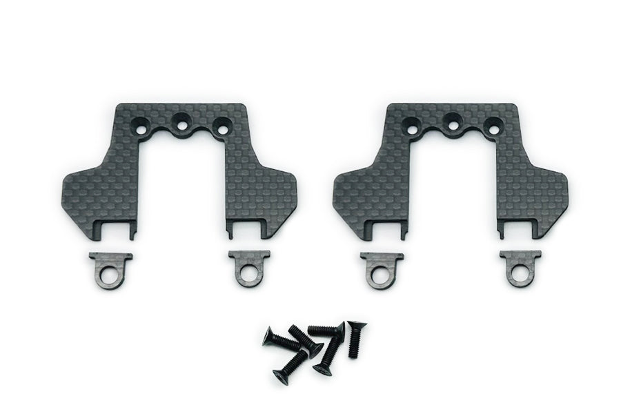 Carbon Down Stop Droop Plate For tamiya TT02 SRX