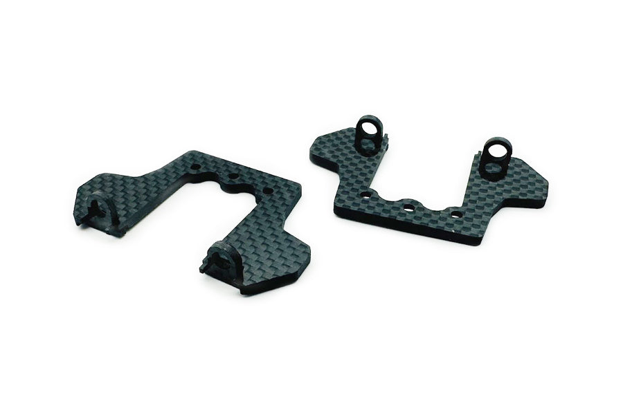 Carbon Down Stop Droop Plate For tamiya TT02 SRX