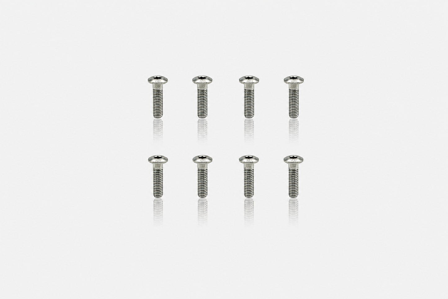 Titanium  Head Low Head Hex Socket Screws  3x10mm (8pcs)