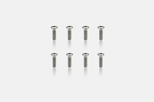 Titanium  Head Low Head Hex Socket Screws  3x10mm (8pcs)