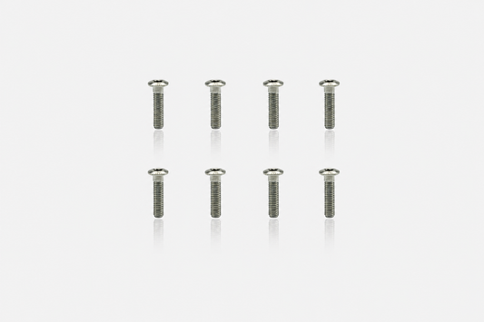 Titanium  Head Low Head Hex Socket Screws  3x12 (8pcs)