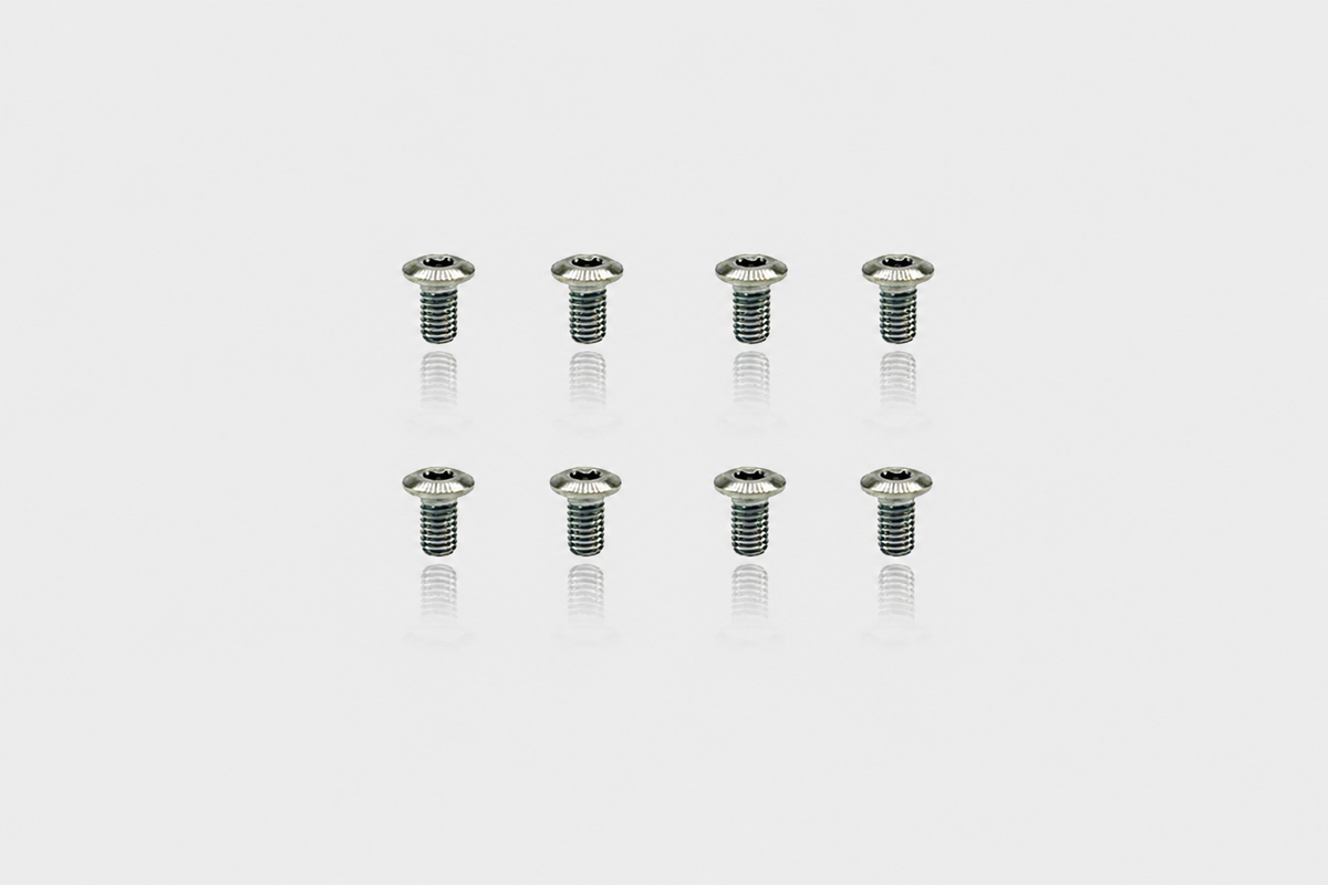 Titanium  Head Low Head Hex Socket Screws 3x5mm (8pcs)