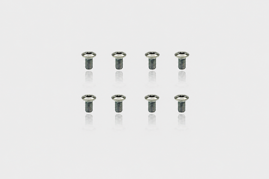 Titanium  Head Low Head Hex Socket Screws 3x5mm (8pcs)