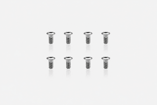 Titanium  Head Low Head Hex Socket Screws  3x6mm (8pcs)