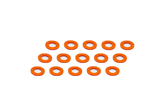 Aluminum Shim - orange (15 pcs)