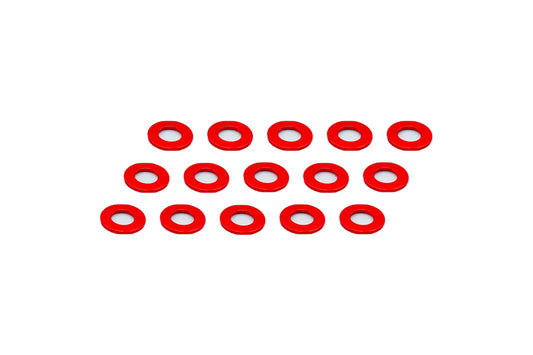 Aluminum Shim - red (15 pcs)