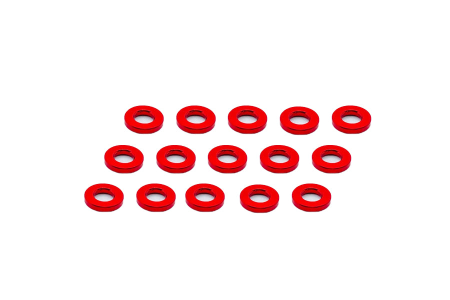 Aluminum Shim - red (15 pcs)